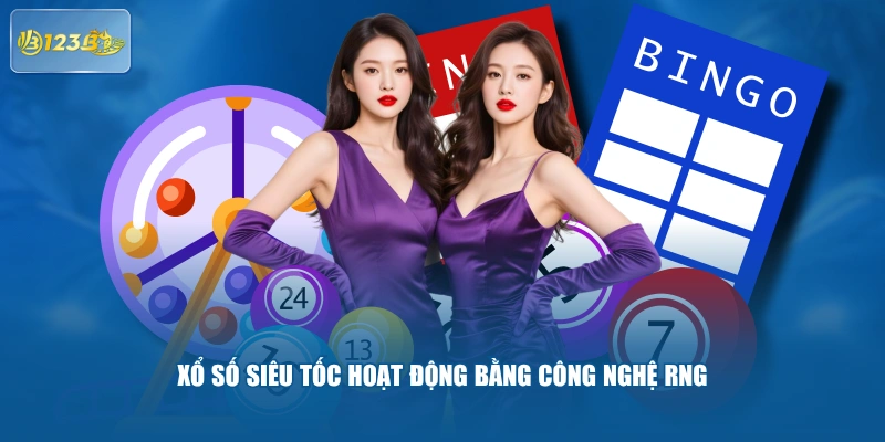 Xổ số siêu tốc hoạt động bằng công nghệ RNG
